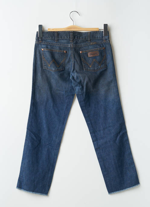 Jeans coupe slim tissage brut taille basse bleu WRANGLER femme