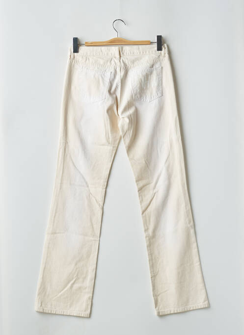 Jeans coupe droite blanc SCHOOL RAG pour femme