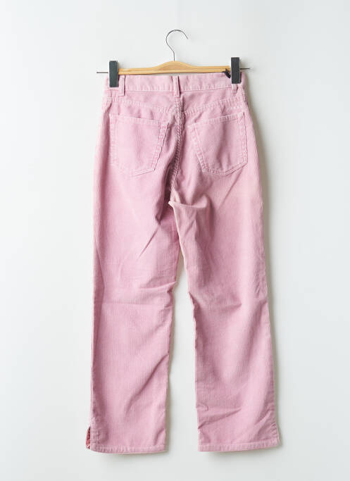 Pantalon 7/8 rose SCHOOL RAG pour femme
