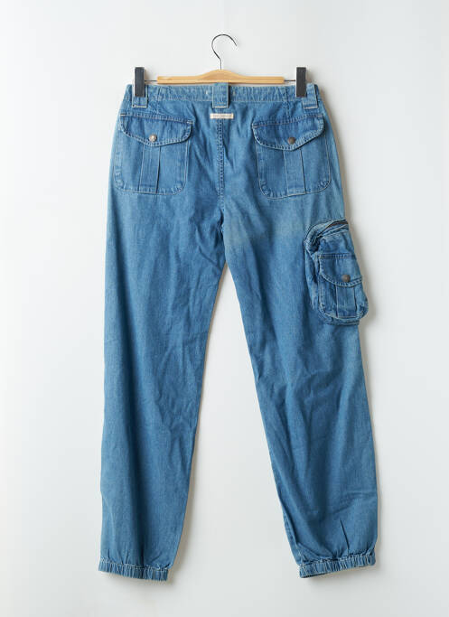 Pantalon cargo bleu TEDDY SMITH pour femme