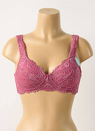 Soutien-gorge sans armature haut soutien-gorge moulé rose DAMART femme
