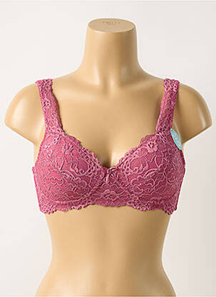 Soutien-gorge sans armature haut soutien-gorge moulé rose DAMART femme