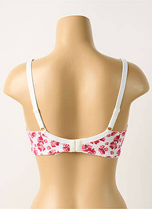 Soutien-gorge effet matière satinée haut soutien-gorge emboitant rouge DAMART femme