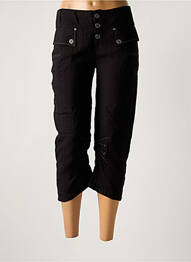 Pantacourt taille basse taille basse noir ET COMPAGNIE femme