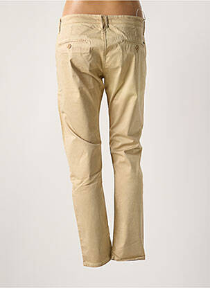 Pantalon flare stretch taille basse beige LE TEMPS DES CERISES femme