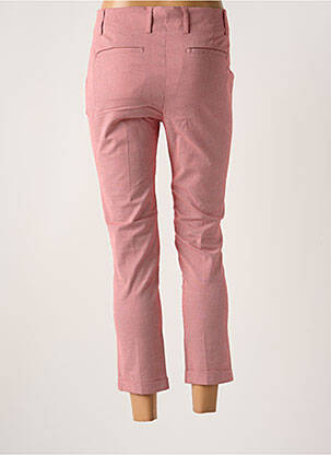 Pantalon 7/8 stretch taille normale rouge HOD femme