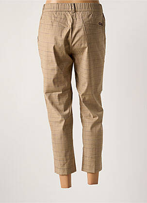 Pantalon 7/8 stretch taille normale beige TRUE NYC femme