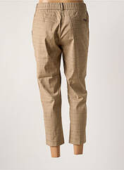 Pantalon 7/8 beige TRUE NYC pour femme seconde vue