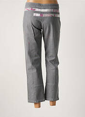 Pantalon 7/8 gris OHDD pour femme seconde vue