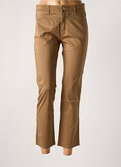 Pantalon 7/8 marron ONE STEP pour femme seconde vue