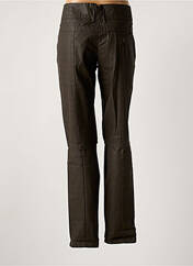 Pantalon droit marron ONE STEP pour femme seconde vue