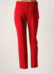 Pantalon droit rouge CHROM pour femme seconde vue