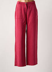 Pantalon droit rouge LE PHARE DE LA BALEINE pour femme seconde vue