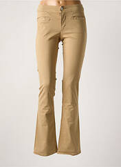 Pantalon flare beige CIMARRON pour femme seconde vue