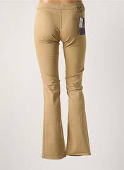 Pantalon flare beige CIMARRON pour femme seconde vue