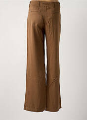 Pantalon large marron SALT & PEPPER pour femme seconde vue