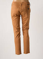 Pantalon slim marron CORLEONE pour femme seconde vue