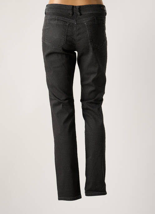 Pantalon slim taille normale taille normale noir MAYJUNE femme
