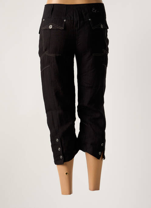 Pantacourt noir ET COMPAGNIE pour femme