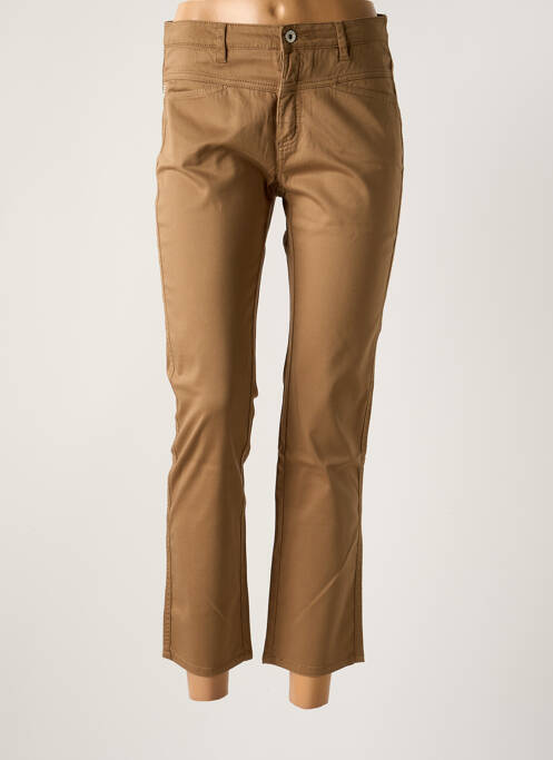 Pantalon 7/8 marron ONE STEP pour femme