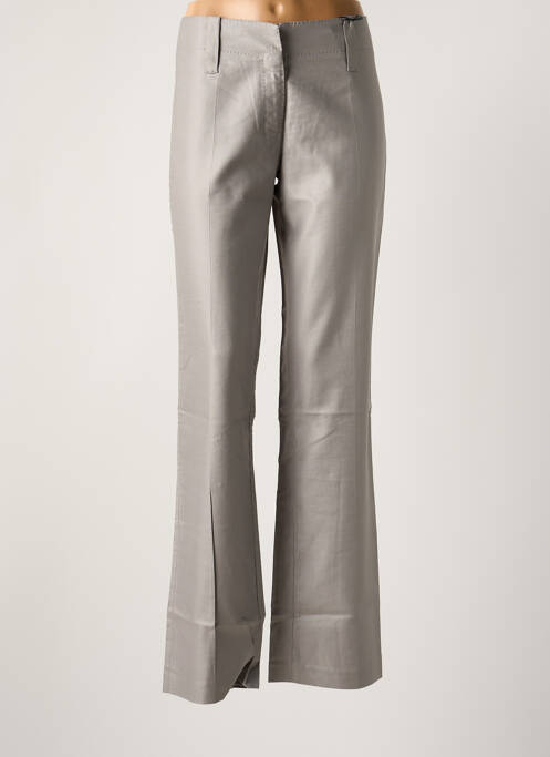 Pantalon droit gris LOLA pour femme