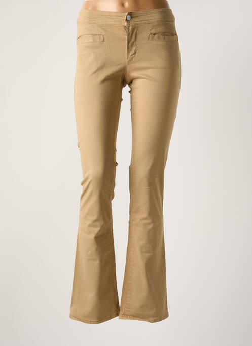 Pantalon flare beige CIMARRON pour femme