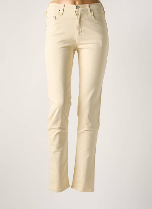 Pantalon slim beige CIMARRON pour femme