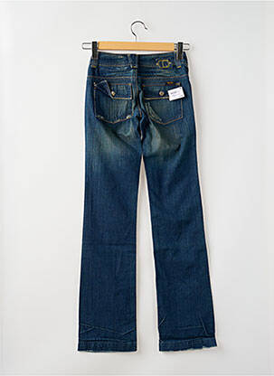 Jeans bootcut stretch taille basse bleu TEDDY SMITH femme