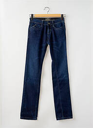 Jeans coupe slim taille basse taille basse bleu MELTIN'POT femme