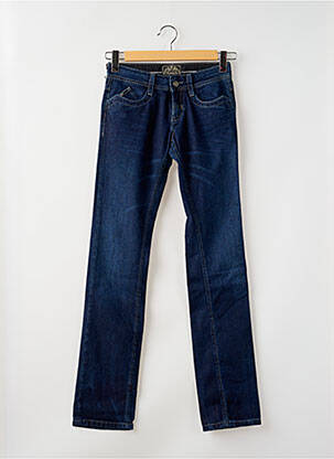 Jeans coupe slim taille basse taille basse bleu MELTIN'POT femme