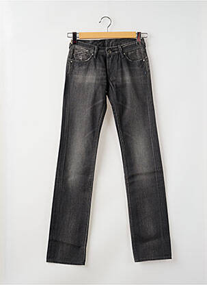 Jeans coupe slim stretch taille normale gris LE TEMPS DES CERISES femme
