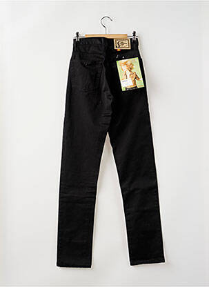 Pantalon slim taille haute taille haute noir CIMARRON femme
