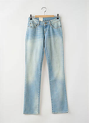 Jeans coupe droite stretch taille basse bleu LEVI'S femme