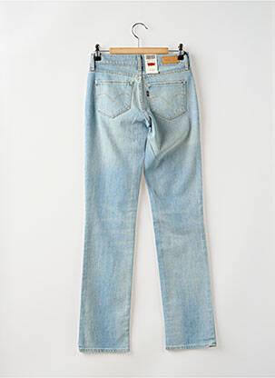 Jeans coupe droite stretch taille basse bleu LEVI'S femme