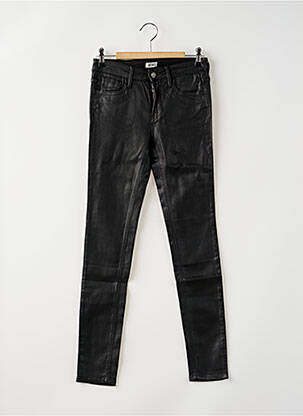 Pantalon slim taille basse taille basse noir REIKO femme