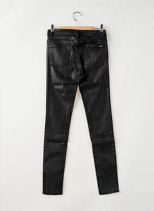 Pantalon slim taille basse taille basse noir REIKO femme
