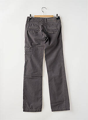 Pantalon cargo coupe droite taille basse gris FREEMAN T.PORTER femme