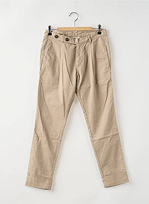Pantalon chino tissage popeline taille normale beige DIESEL femme