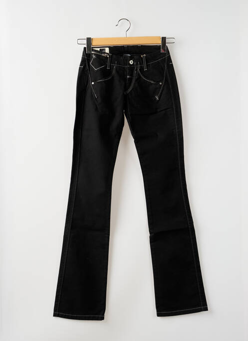 Jeans bootcut poches taille basse noir MARITHE & FRANCOIS GIRBAUD femme