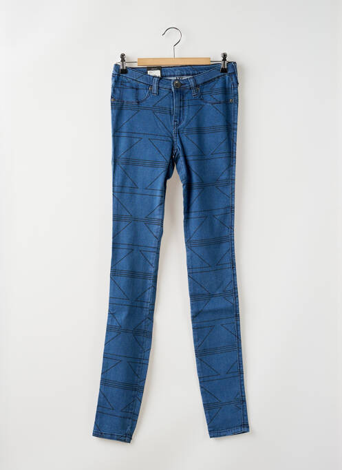Jeans skinny stretch taille basse bleu DR DENIM femme