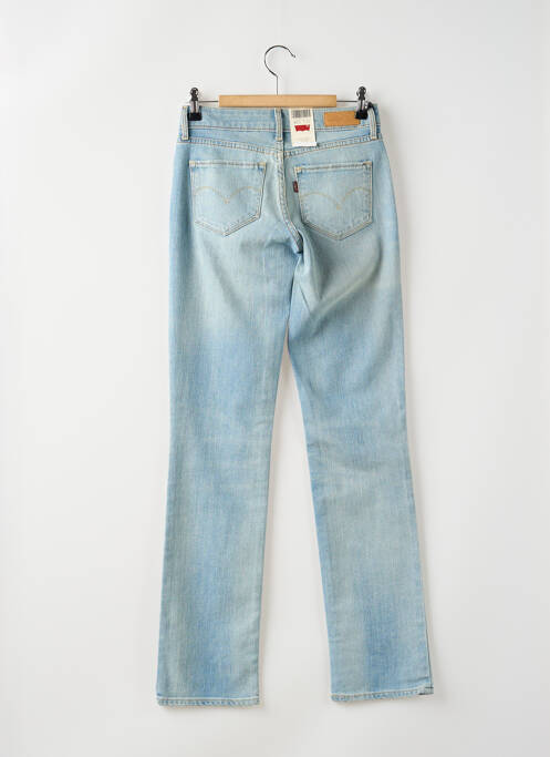 Jeans coupe droite bleu LEVIS pour femme