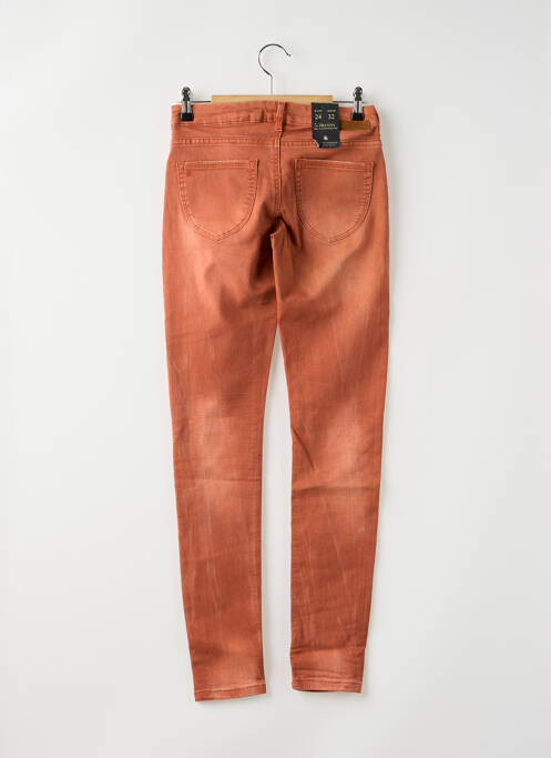 Jeans coupe slim orange MAISON SCOTCH pour femme
