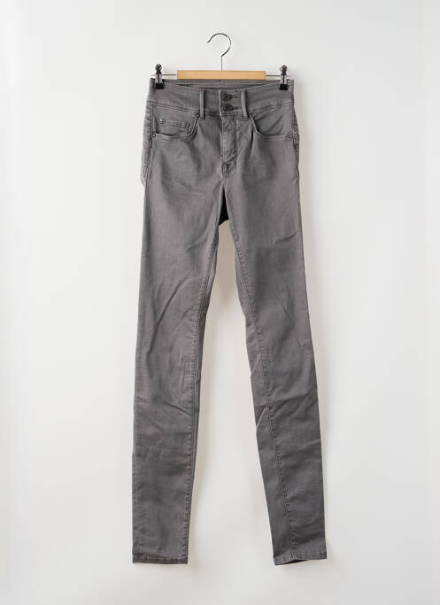 Jeans skinny gris SALSA pour femme