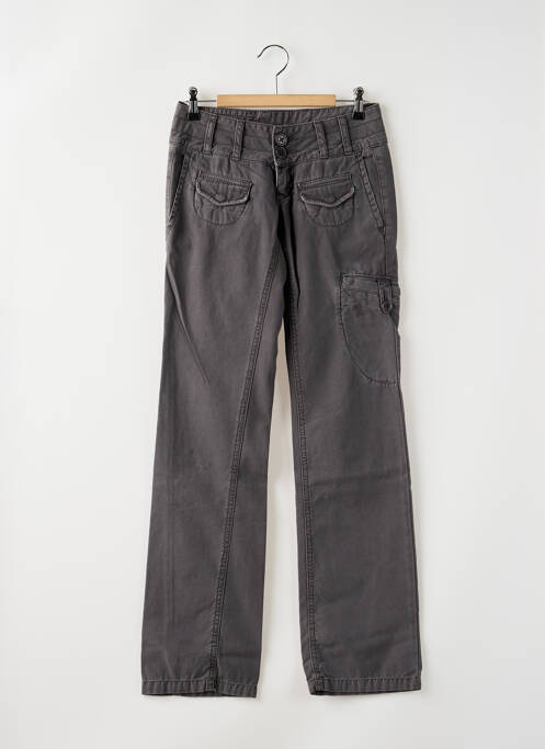 Pantalon cargo gris FREEMAN T.PORTER pour femme