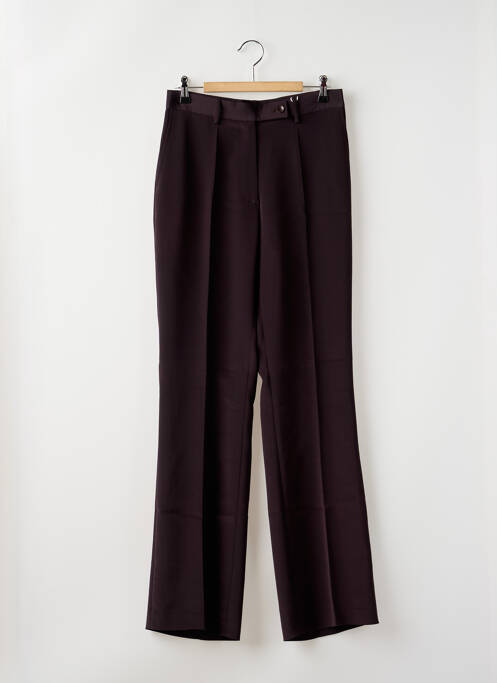 Pantalon droit violet LOLA pour femme