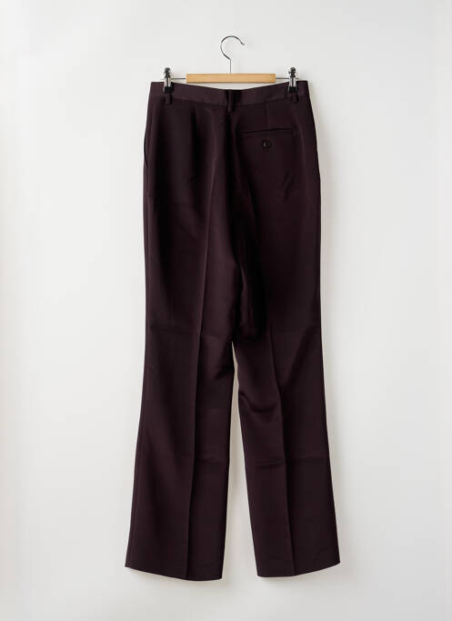 Pantalon droit violet LOLA pour femme