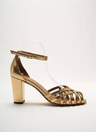 Sandales/nu pieds talon bottier talon de 7 à 9cm or RIVECOUR femme