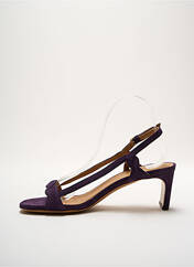 Sandales/Nu pieds violet RIVECOUR pour femme seconde vue