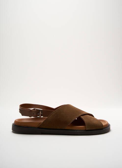 Sandales/Nu pieds marron ANTHOLOGY pour femme