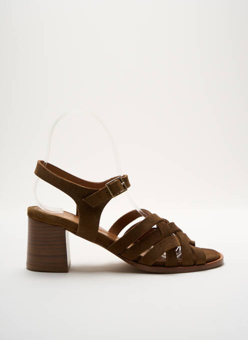 Sandales/Nu pieds marron ANTHOLOGY pour femme